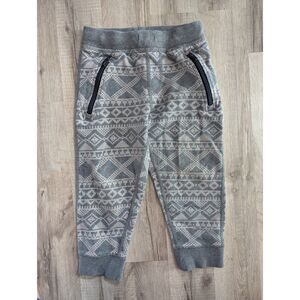 Hanna Andersson Patterend Joggers with Zipper Pockets, 4T (K3)